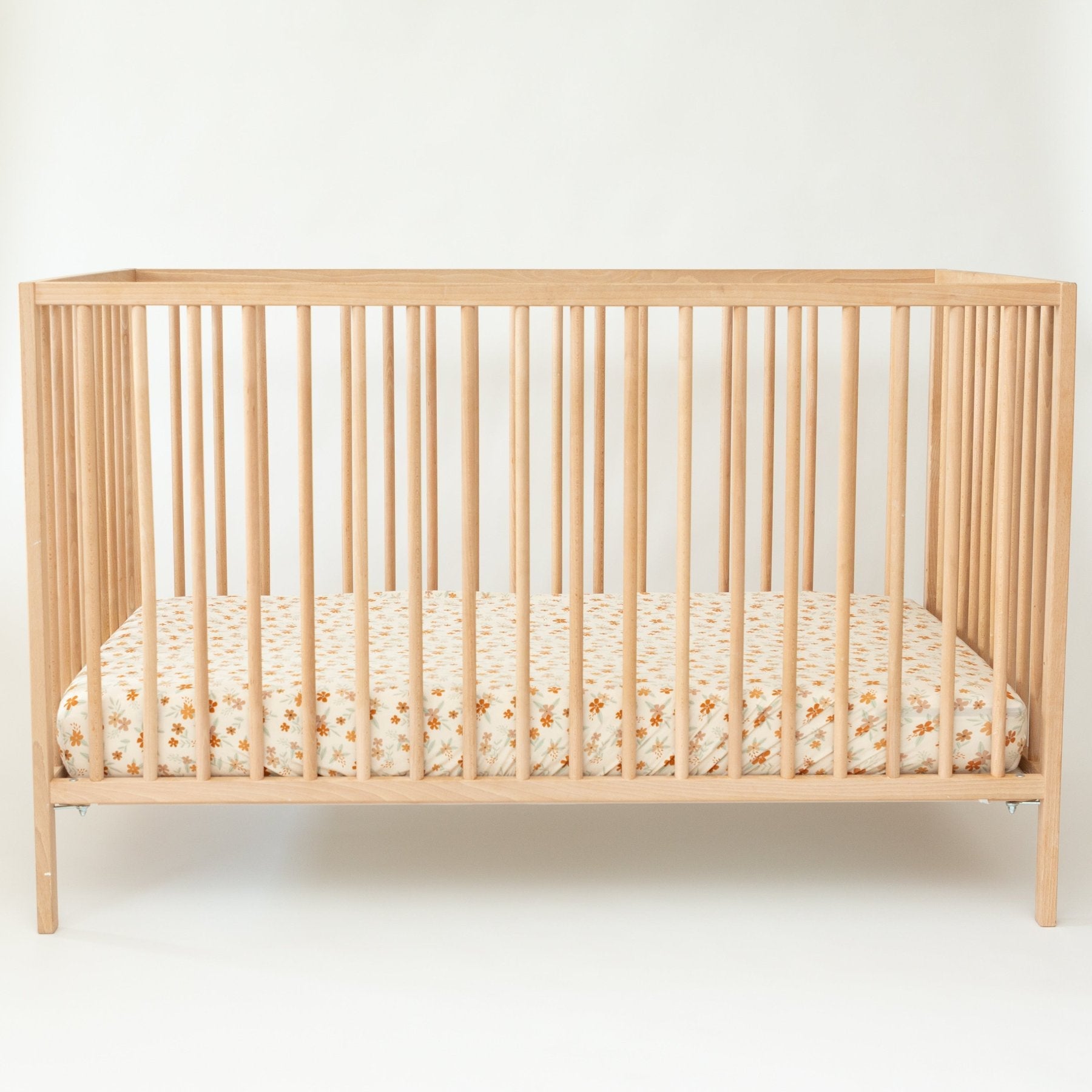 Autumn Floral Crib Sheet